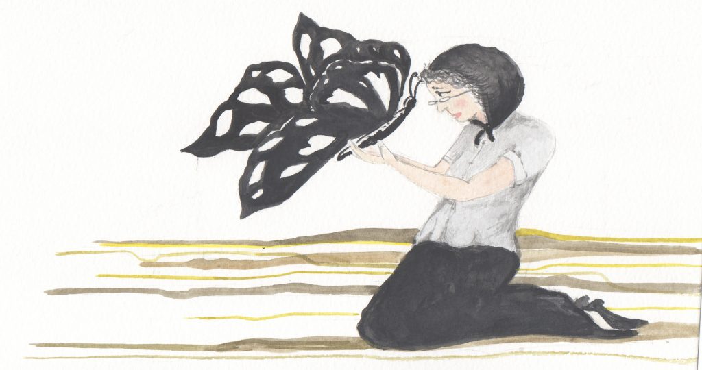 Mariposa negra  Cecilia Alemano